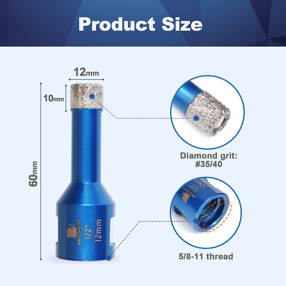 Diamond Core Drill Bit for Porcelain Diamond Core Drill Bit Set Tile Hole Saw