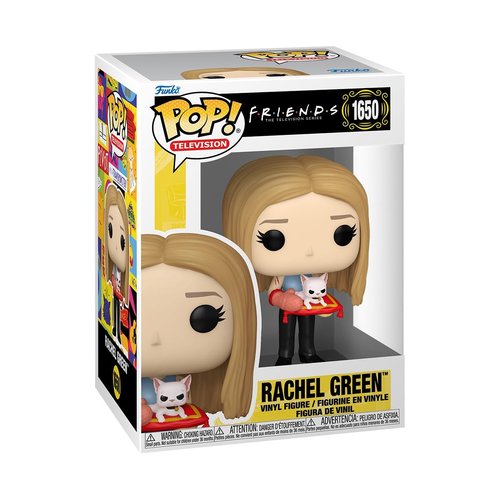 Funko POP TV: Friends – Rachel Green - (with Mrs. Whiskerson) - Collectable Vinyl Figure - Gift Idea - Official Merchandise - for Kids & Adults - TV Fans - Model Figure for Collectors and Display