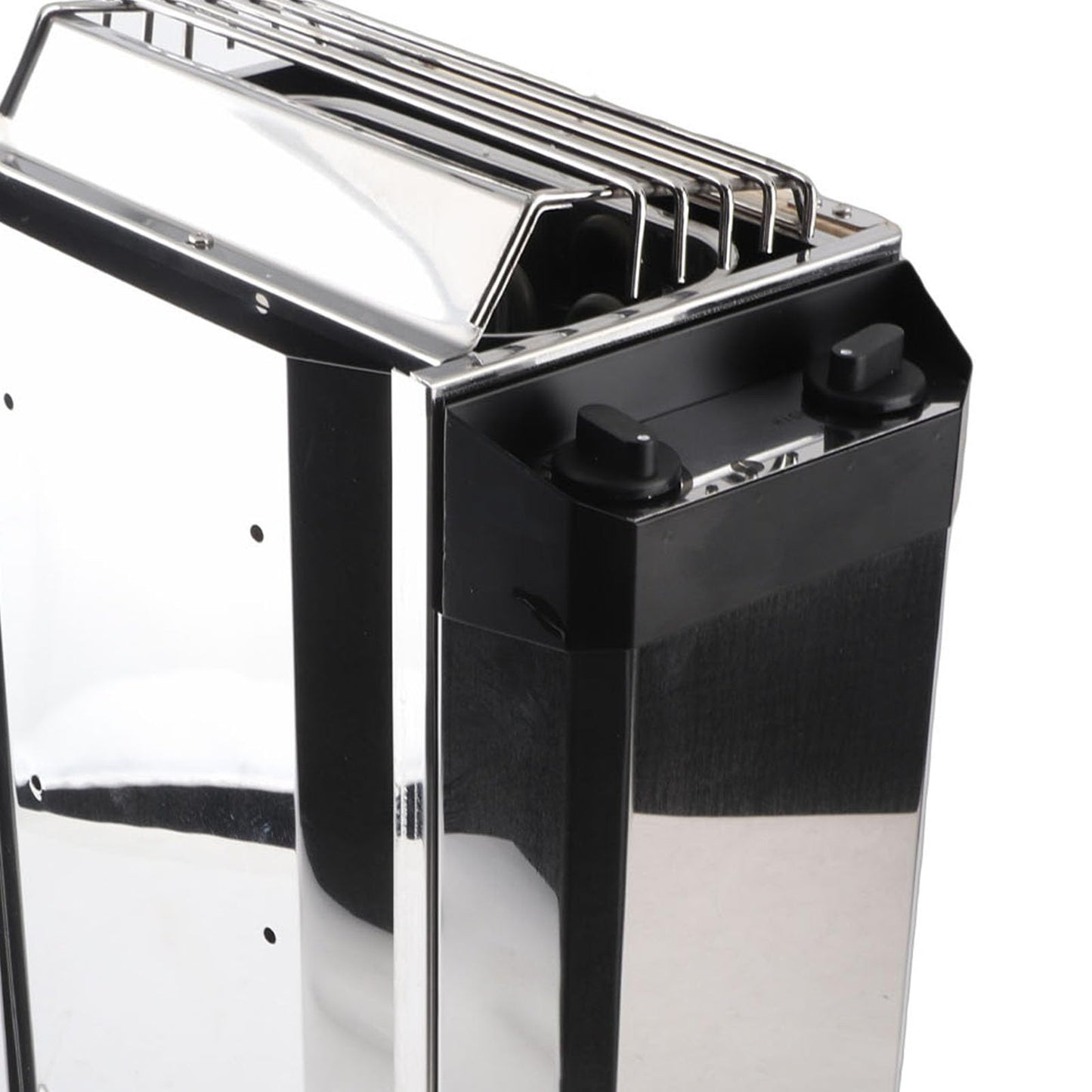 Sauna Heater, 3.6KW 110V Internal Control Temperature Adjustable Stainless Steel Electric Sauna Stove, High Heating Efficiency Electric Sauna Heater for Home Hotel Use