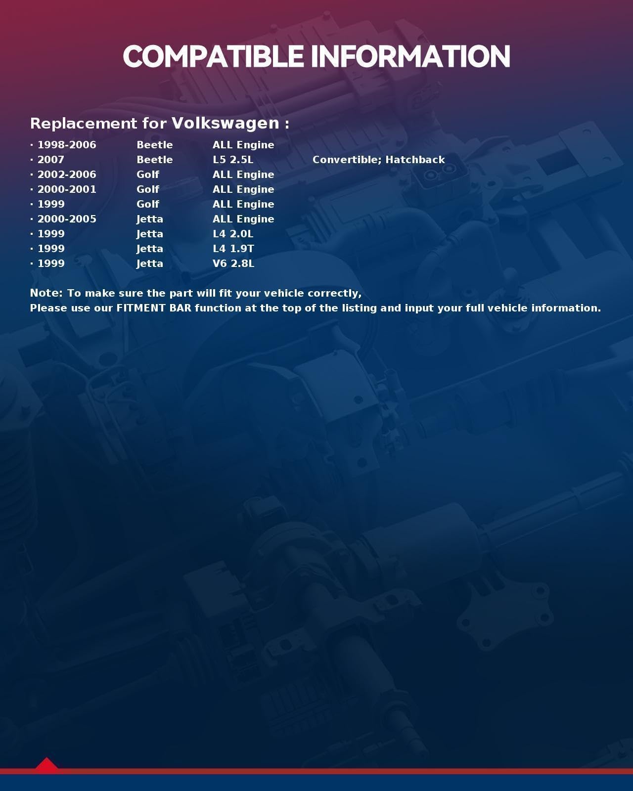 KAX Rack and Pinion Assembly Compatible with 1999-2005 J-etta, 1998-2007 Beetle, 1999-2006 Golf with Hydraulic Power Replace 26-9004