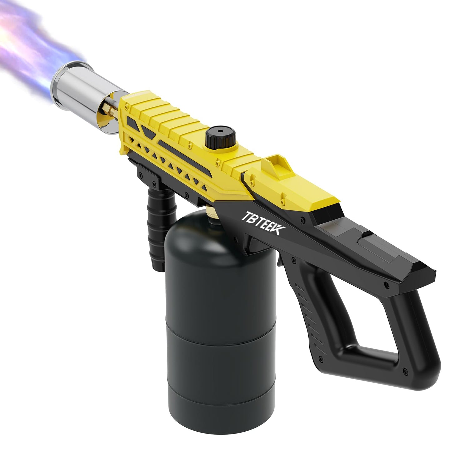 TBTeek Propane Torch, Powerful Propane Grill Torch Gun, Kitchen Blow Torch for Cooking, Adjustable Weed Burner Torch, Charcoal Lighter for BBQ, Searing Steaks, Campfire, Welding(Tank Not Included)