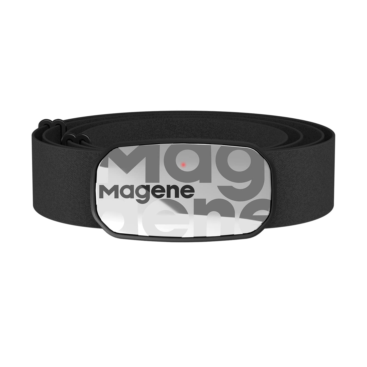Magene H603 Chest Strap Heart Rate Monitor, ANT+ and Bluetooth Compatible with Fully Adjustable Strap, iPhone & Android Compatible