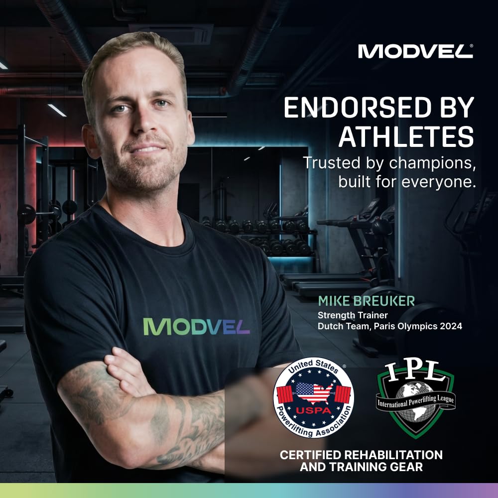 Modvel Ankle Strap (Single) for Cable Machine – Adjustable & Comfortable Gym Accessory for Strength Training, Weightlifting, and Injury Recovery – Durable Padded Support for Men & Women (Black)