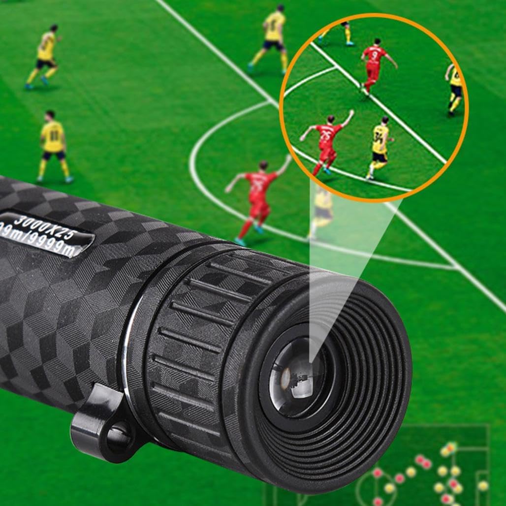 Generic 30x50 Monocular, Telescope for Adults High Powered with Smartphone Adapter Tripod, High-Definition Low Light