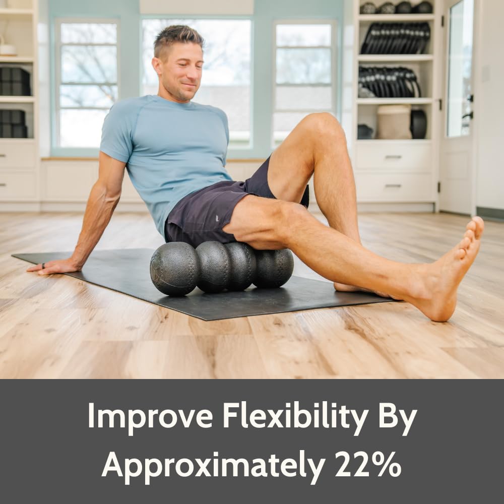 Rollga Foam Roller LITE - High Density Foam Roller for Back Pain Relief, Deep Tissue Massage & Muscle Recovery. Physical Therapy Exercise Tool for Neck, Back, Legs, & Feet. Yoga & Pilates Roller