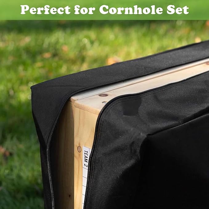 Cornhole Carrying Case, Regulation Size Cornhole Board Carrying Case for Travel, Cornhole Carrying Bag Fits 4’x2’ Board, Easy to Carry