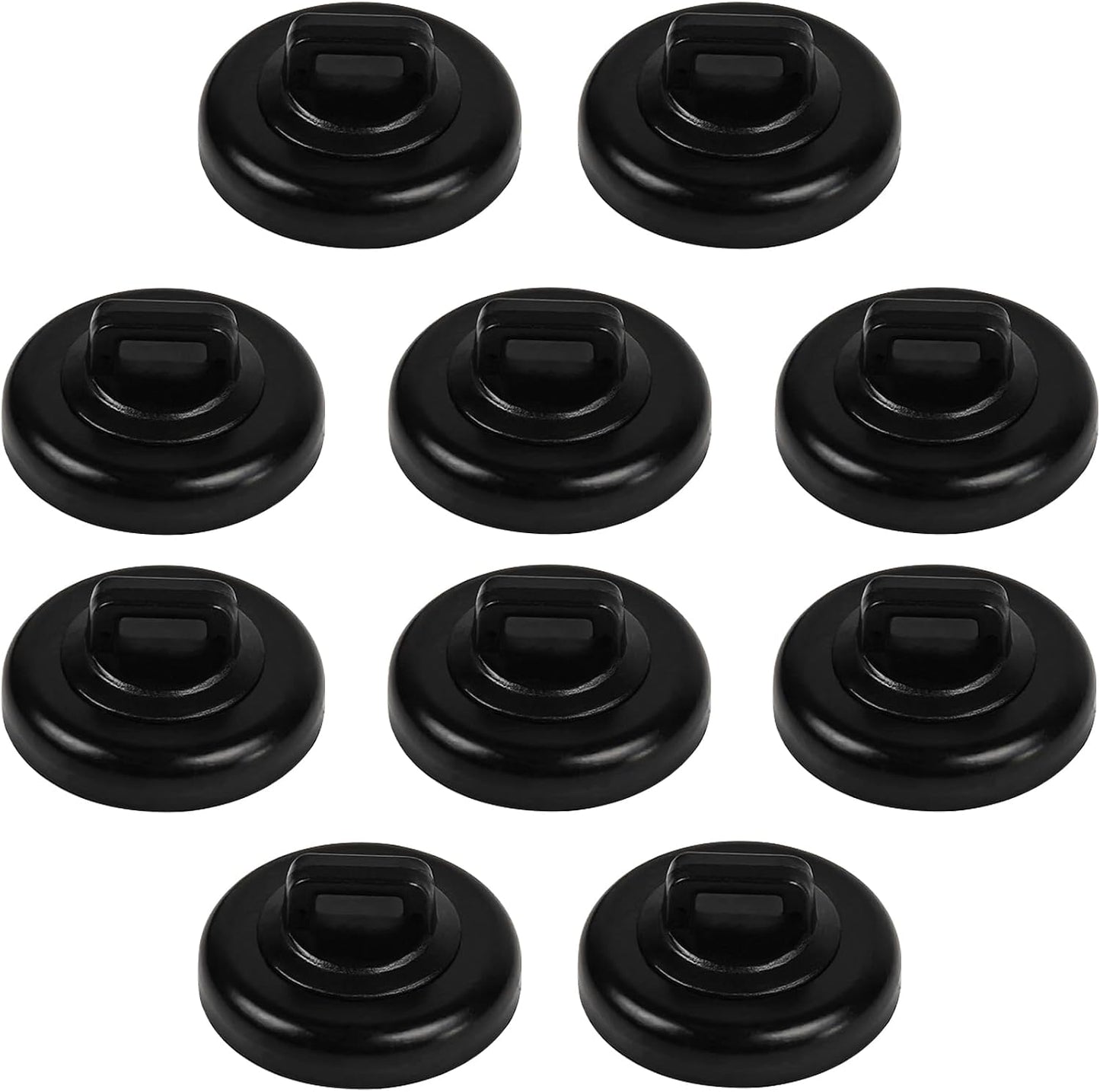 (D23 10Pcs) Magnet Zip Tie Mount Magnetic Zip Ties Mount Base Holder Multipurpose Wire Cable Holder Mount Wire Clips