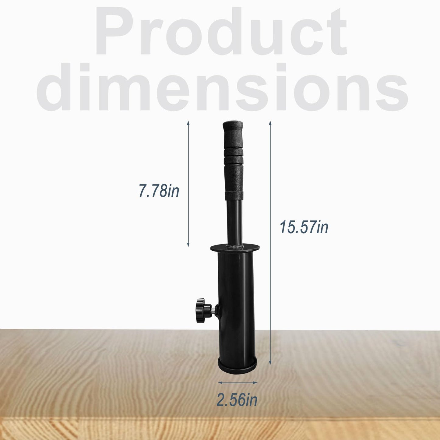 powerfeng Landmine Handle Attachment for 2-Inch Olympic Barbell: Viking Press Landmine Handle Attachment Straight Bar for Home Gym Strength Training