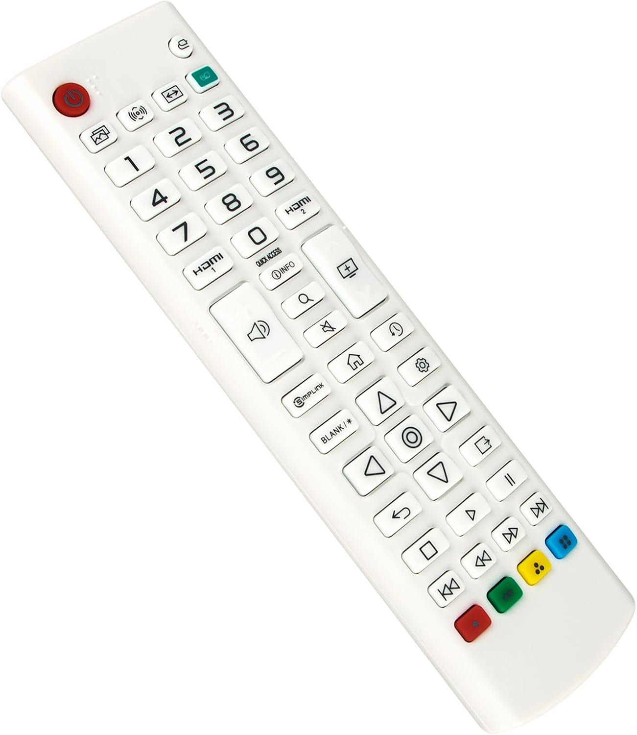 ECONTROLLY AKB75095388 BF50NST BU50NST GRF510N BF60PSTD BF510P GRU510N Replacement Remote Control Compatible for LG