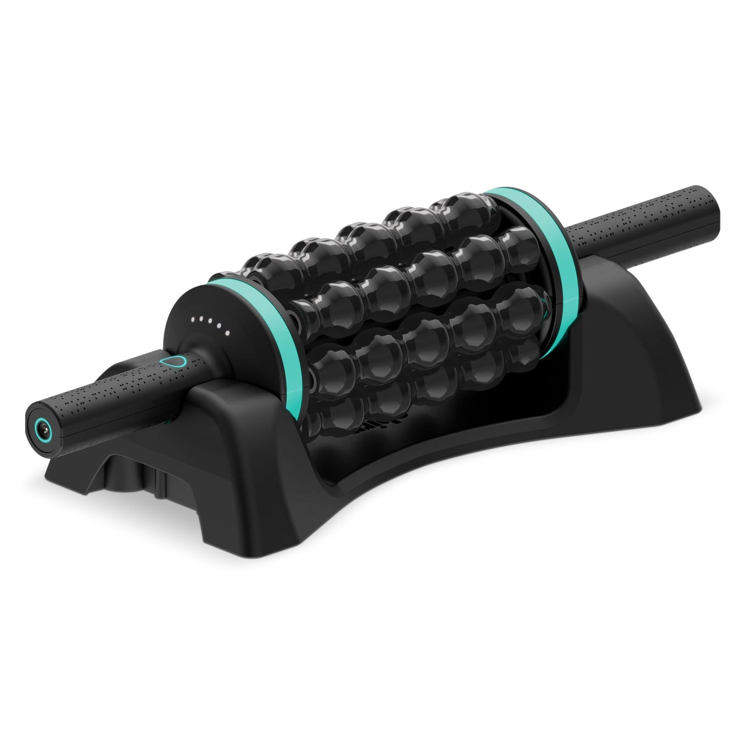 Chirp RPM Rolling Percussive Massager – Deep Tissue Muscle Massager and Back Roller with Hands-Free Base, Rechargeable Leg Massager Roller, 5-Speed Massage Roller Stick for Legs, Foot & Calf Massager