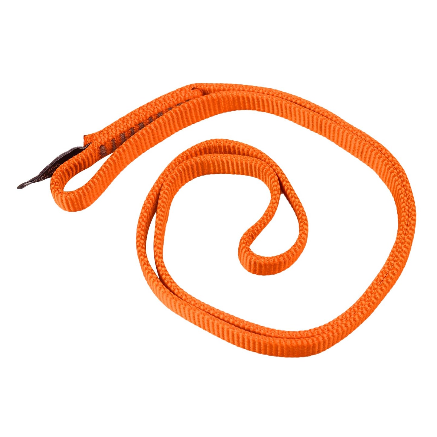 S.E.PEAK 16mm Nylon Straps, 23KN/5171 lbs, EN566 Rock Tubular Webbing for Tree Work, Positioning, Rigging, Ziplining, Anchoring,Hanging, Stretching, 1pc,24inch,Orange
