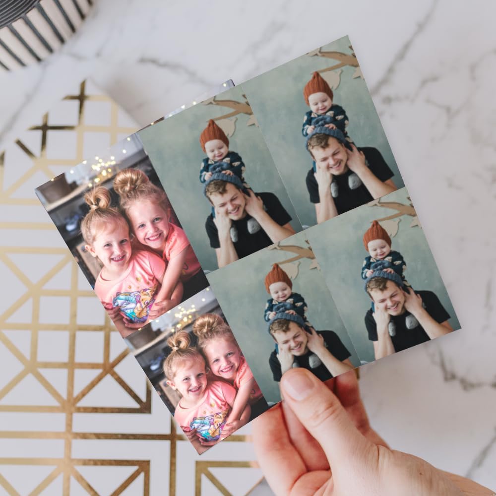 Personalized Mini Prints - Four 2x3" Copies of Your Favorite Photo | Set of 2