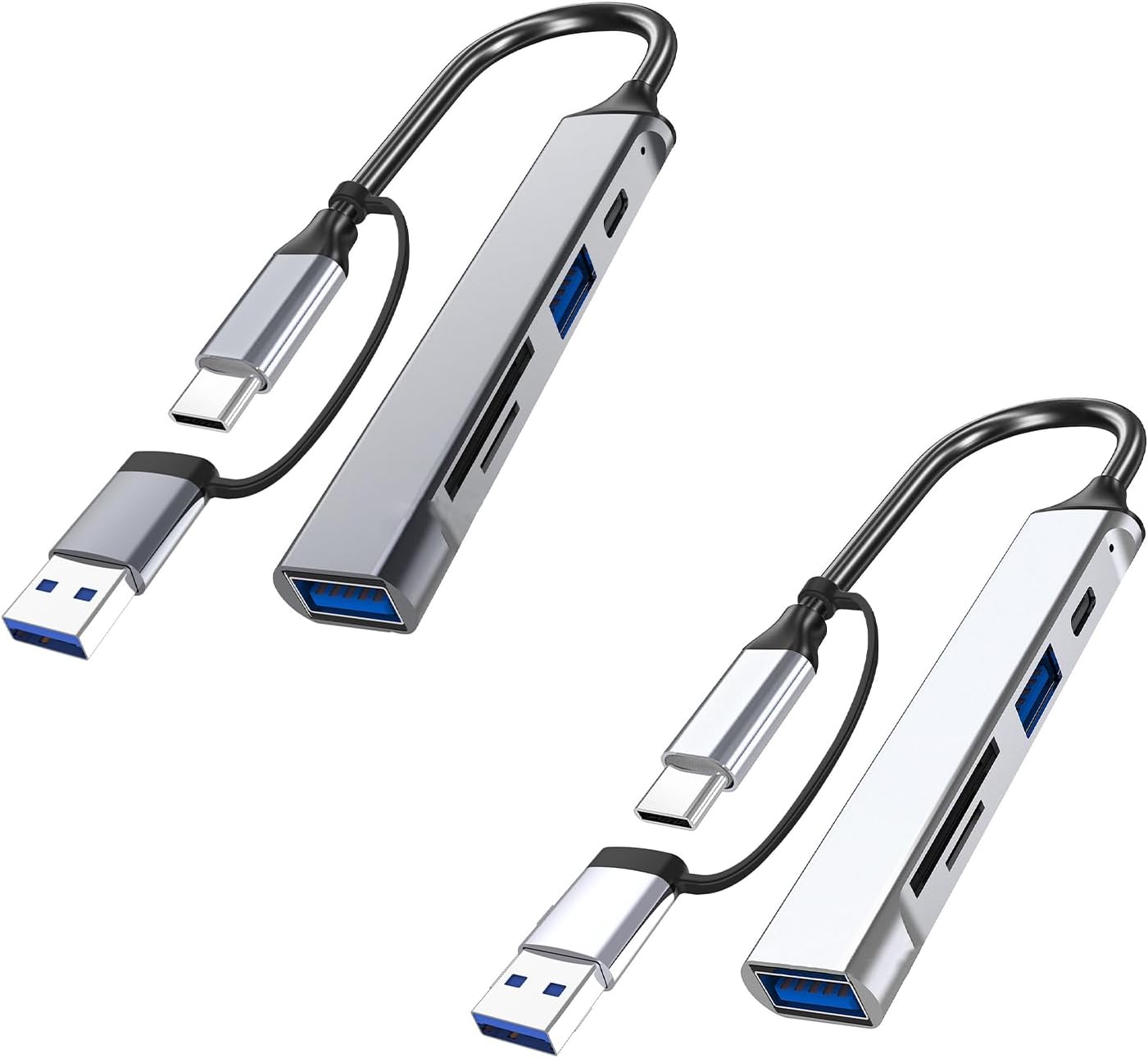 YUGSHNKFC 5 1 USB C Hubs in USB C/USB Adapter Docking Station with USB Port USB C Port Memory Card USB C Adapter