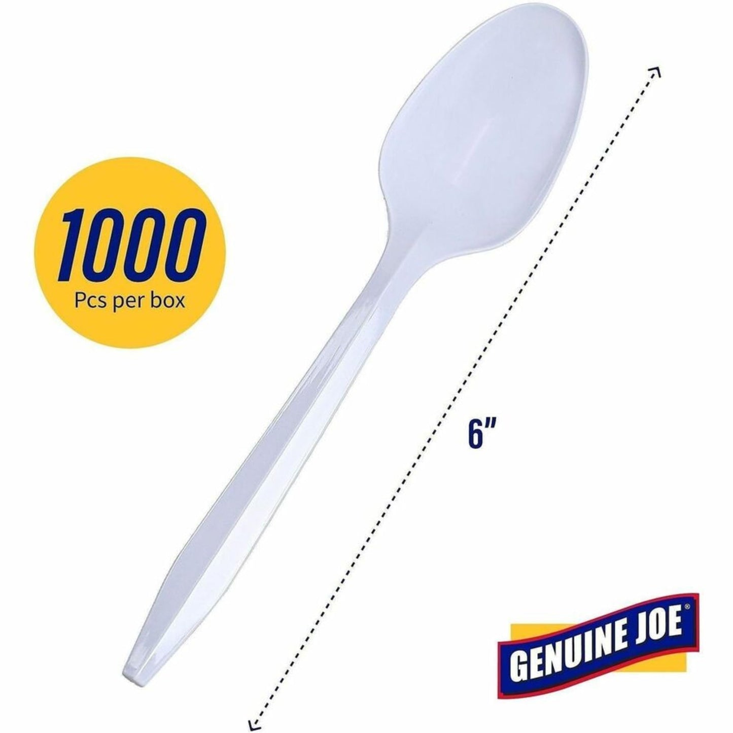 GJO20007 - Genuine Joe Individually Wrapped Spoon