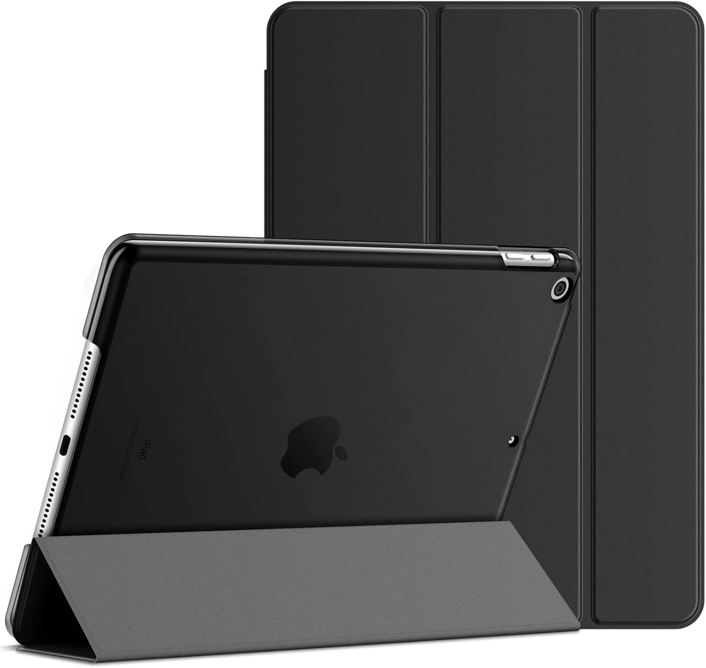 JETech (9.7-Inch, 2018/2017 6th/5th Case for iPad Model, Generation), Smart Cover Auto Wake/Sleep (Black)