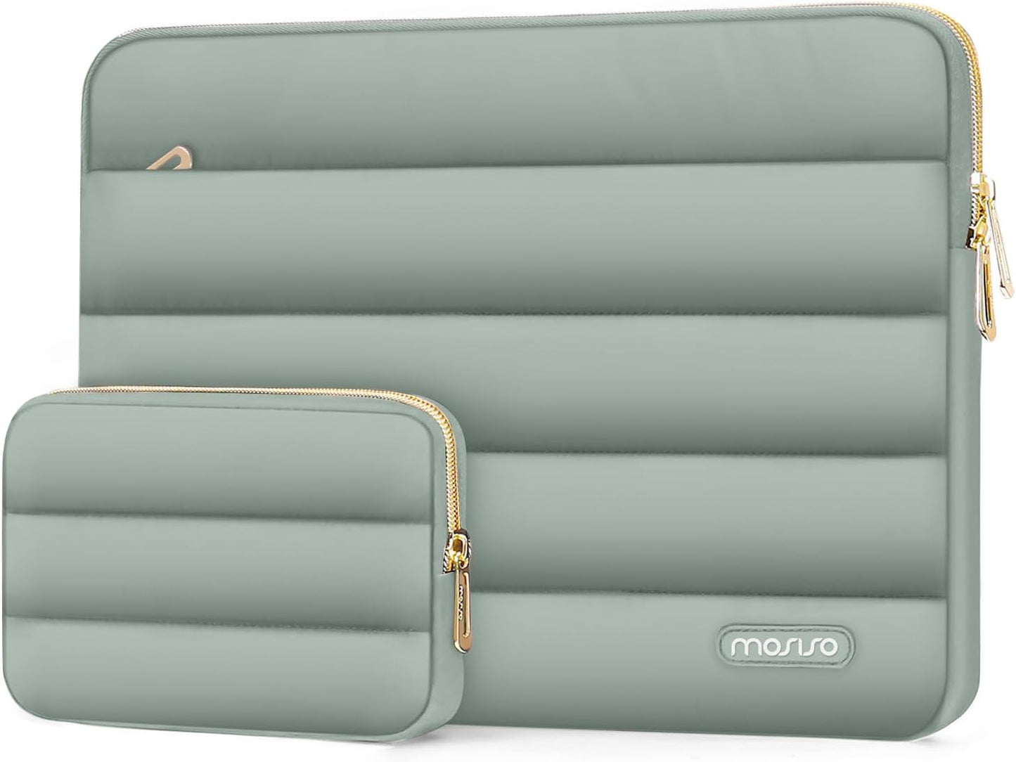 MOSISO 16 inch, 15-15.6 inch 16 M5 M4 M3 M2 M1, Laptop Case Puffy Laptop Sleeve Compatible with MacBook Pro HP Dell