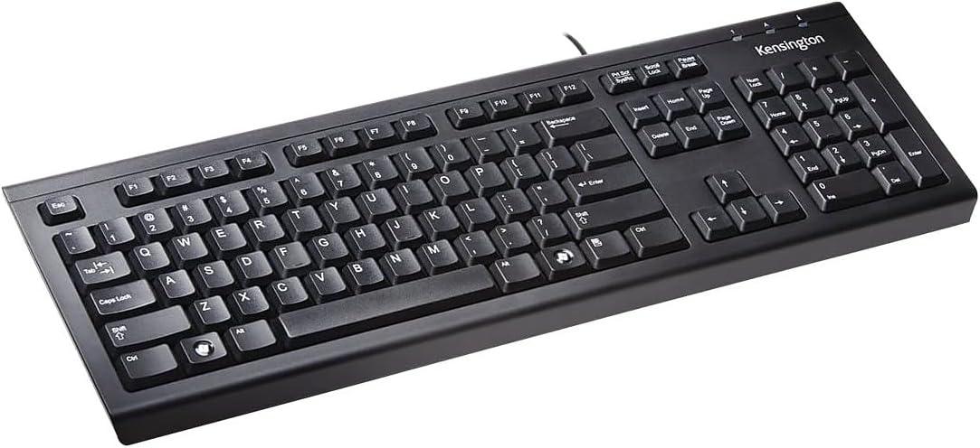 Kensington 64370A Spill-Safe USB Keyboard - Standard Size
