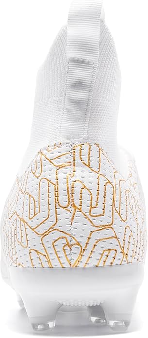 Kids Soccer Cleats Boys Youth Firm Groud Cleats for Girls High Top Trainning Football Shoes AG/FG