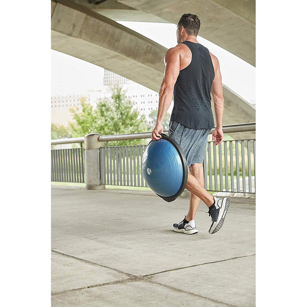 Bosu 72-15850 Home Gym Equipment The Original Balance Trainer 22in Diameter, Blue and Green