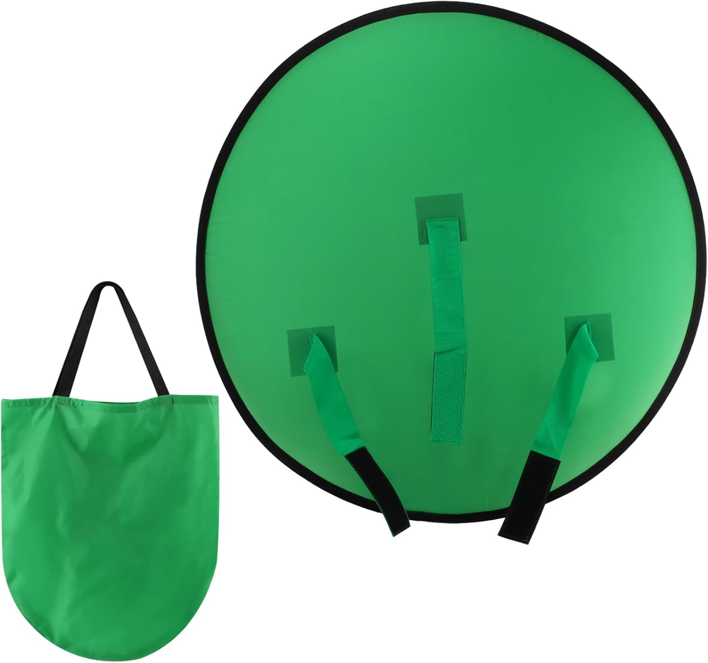 Kakalote 1 75cmonly PC Green Screen Background, Nylon Background Screen Portable Foldable Backdrop for Live Streaming