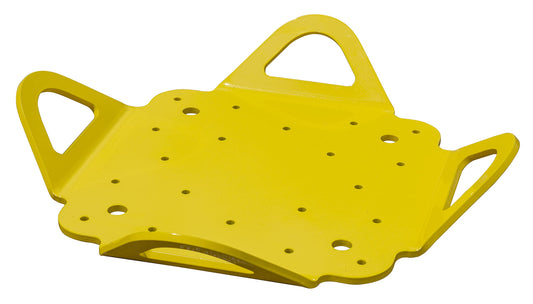 Tie Down 4-Way Roof Anchor | Anchor Plate for 1 Worker in Fall Arrest and 2 Workers in Fall Restraint | 4 Connection Points | Compatible with Metal, Wood, and Concrete