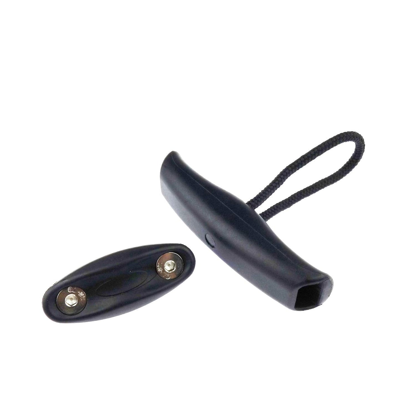 Zelerdo 4 Pack Kayak Carry Pull Handle T-Handle with Cord and Pad Eyes Screws