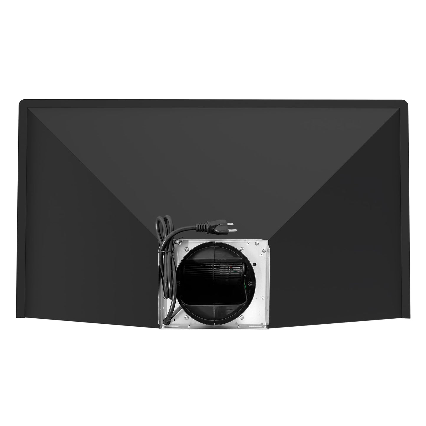 36 in. Vista Collection 380 CFM Ducted Wall Mount Range Hood, Touch Controls, LED Lights, Matte Black