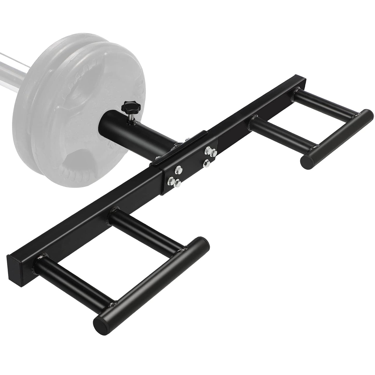 BRTGYM Viking Press Landmine Handle Attachment,for 2inch Olympic Barbell, Heavy Iron Made Home Gym Equipment for Deadlift Squat Row Press Workout