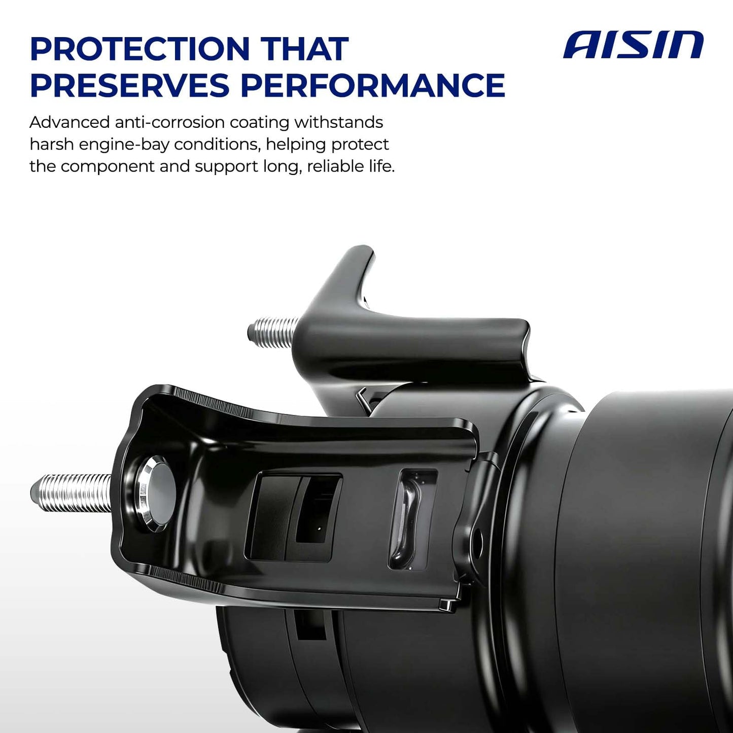 AISIN AFTERMARKET EMTFD-00267 Front Left Hydraulic Engine Motor Mount - Compatible with Ford Explorer 2020-2023 - L4 2.3L