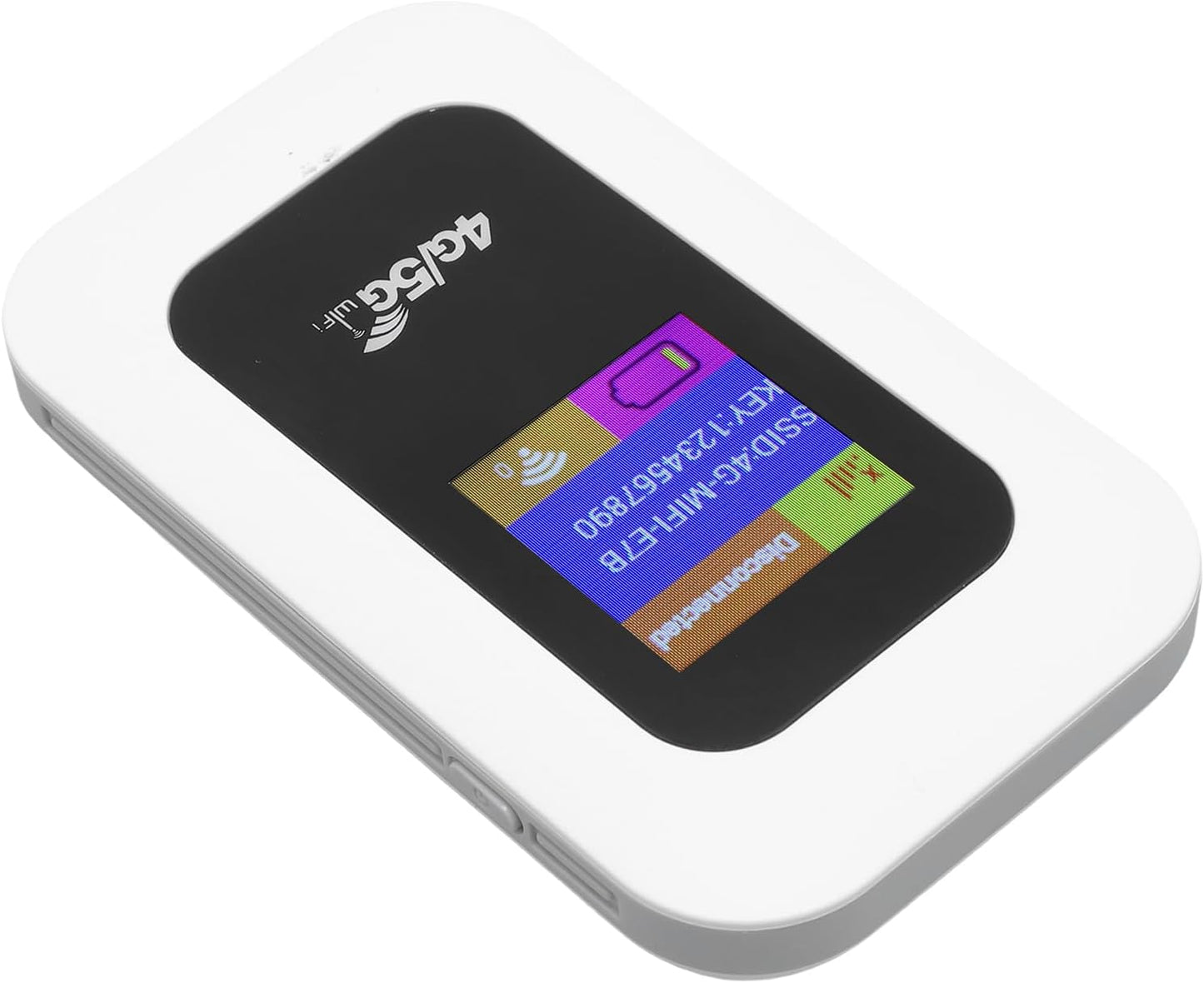 Tomantery 4G 5G 2100 Portable WiFi Mobile Hotspot, Pocket Device with Mah Battery for Outdoor Use, Multi-Device