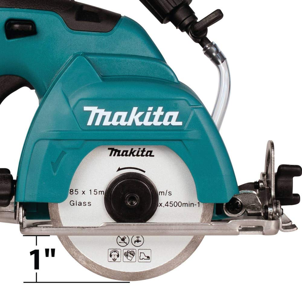 Makita CC02R1 12V MAX CXT Lithium-Ion Cordless Tile/Glass Saw Kit, 3-3/8"