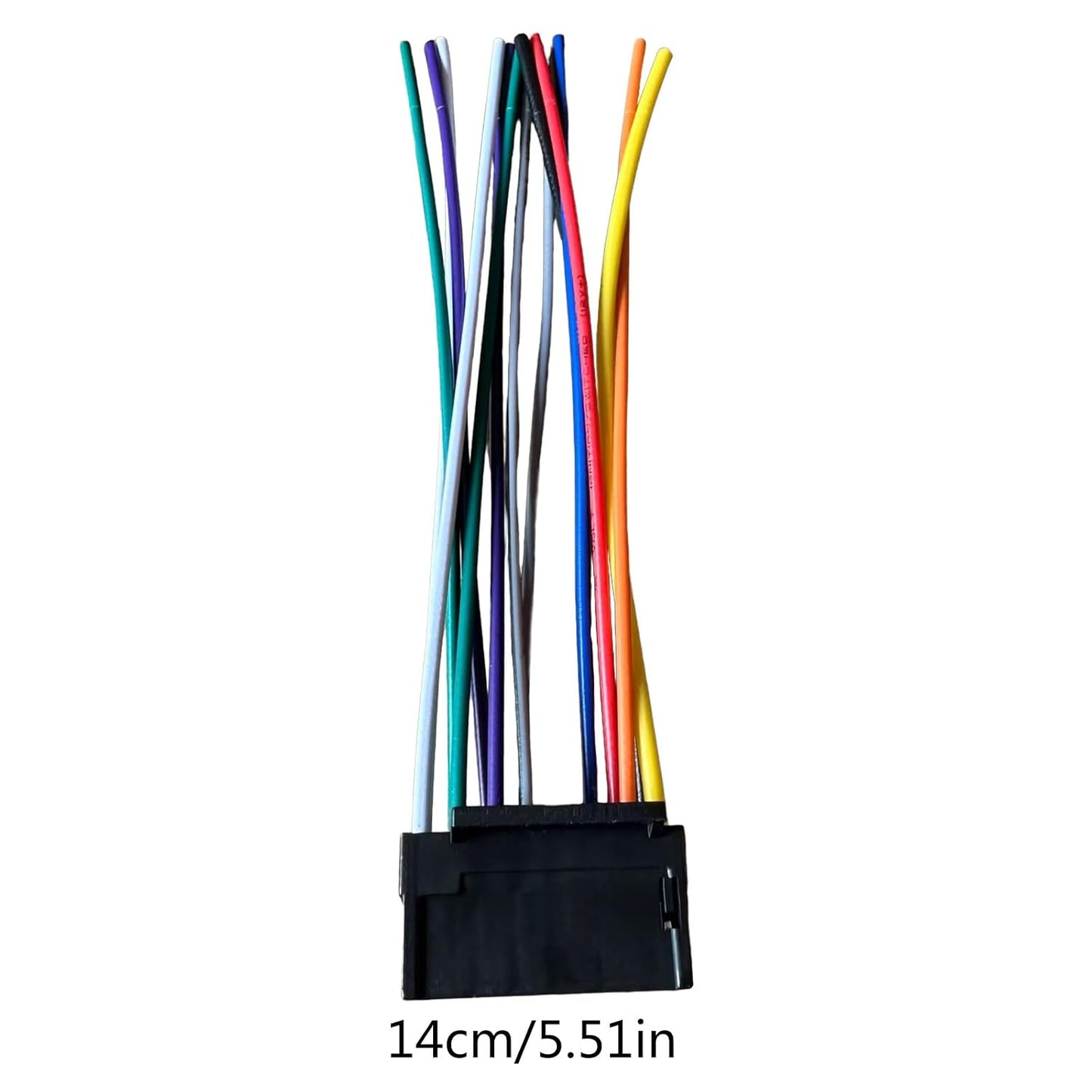 Rooyar 16 Pin Plugs Car Stereo Radio Music Player Cable Player Adapter Wiring Harness Connector Replacement