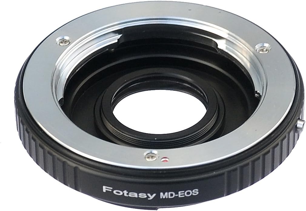 Fotasy 6D 5D 1Ds 1D 7D 7D 90D 80D 77D 70D 60D 50D 1300D 1200D 1100D 1000D 760D 750D 700D Minolta MD Lens to Canon EF