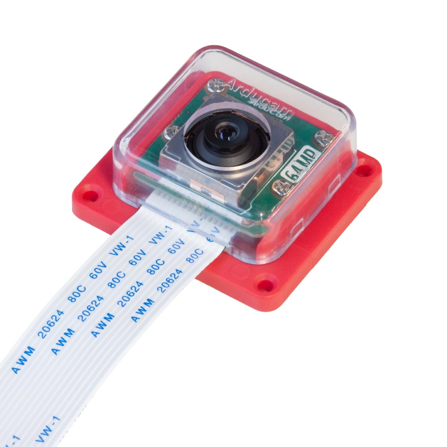 Arducam OwlSight for Raspberry Pi Camera, 1/1.32" 64MP Pi Camera for Pi5, Pi4B, 3/3B+, and so on, High Resolution Auto Focus Camera Module, Support Libcamera Natively, with ABS Case