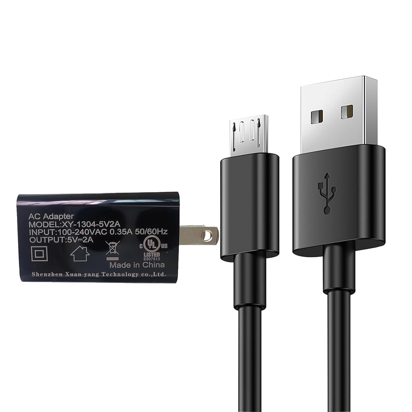 10 5V FT Micro USB Power Cord Replacement for Roku Streaming Stick/Express Plus/Premier Remote, Charger Adapter