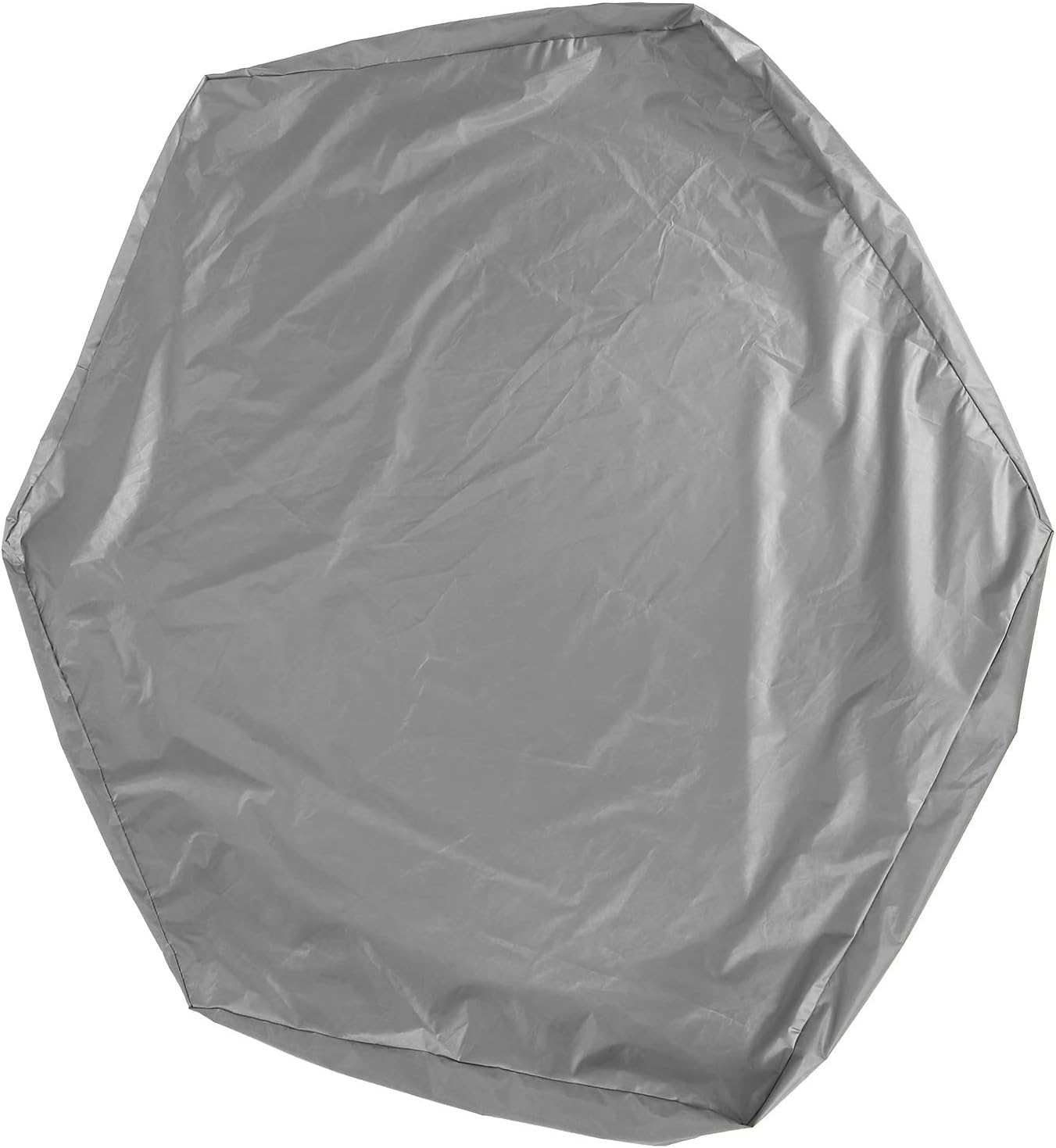 Blaihild 140x120 Cm Sandbox Cover, Pool Cover with Drawstring, for Garden Sandpit and Sand Toys (Grey)