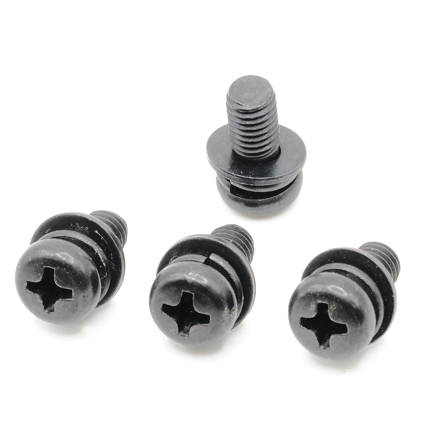 ReplacementScrews M5 12mm (M5L12, M5X12) Set 4 x PSW Base Stand Screws for Many Sony TVs