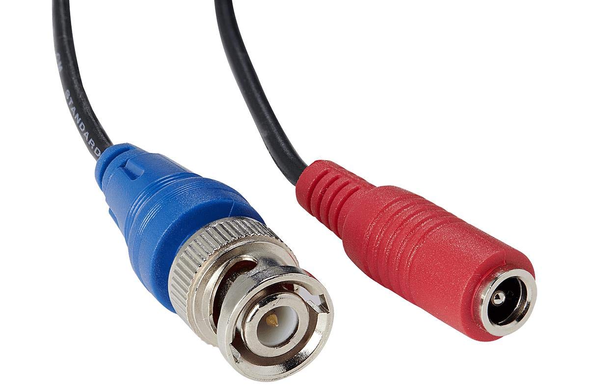 CB60UB4K 60ft (18m) 4K RG59/Power 4K Lorex Premium BNC Siamese Accessory Cable, Supports Analog Cameras
