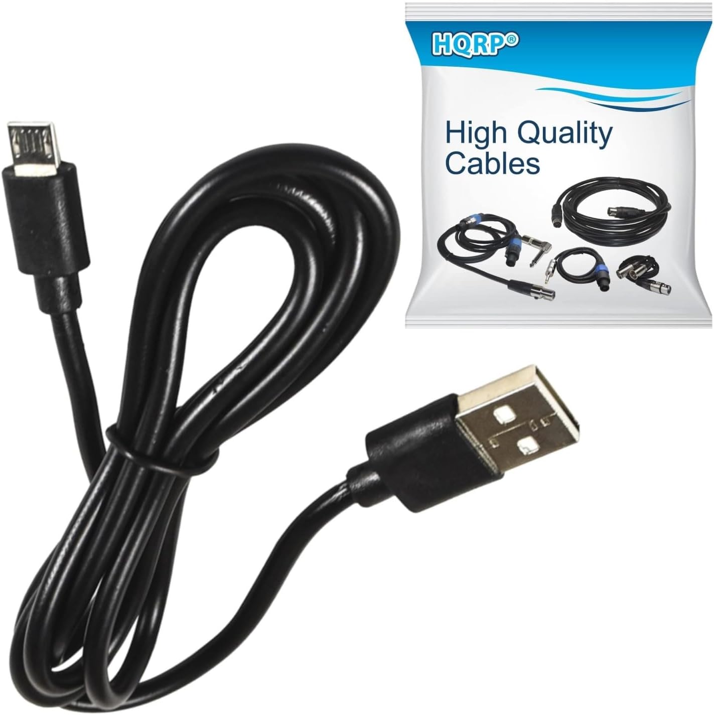 Swimmer, HQRP USB Charging Cable Compatible with Boom Movement Compatible with JBL Charge/Pulse Wireless Mobile