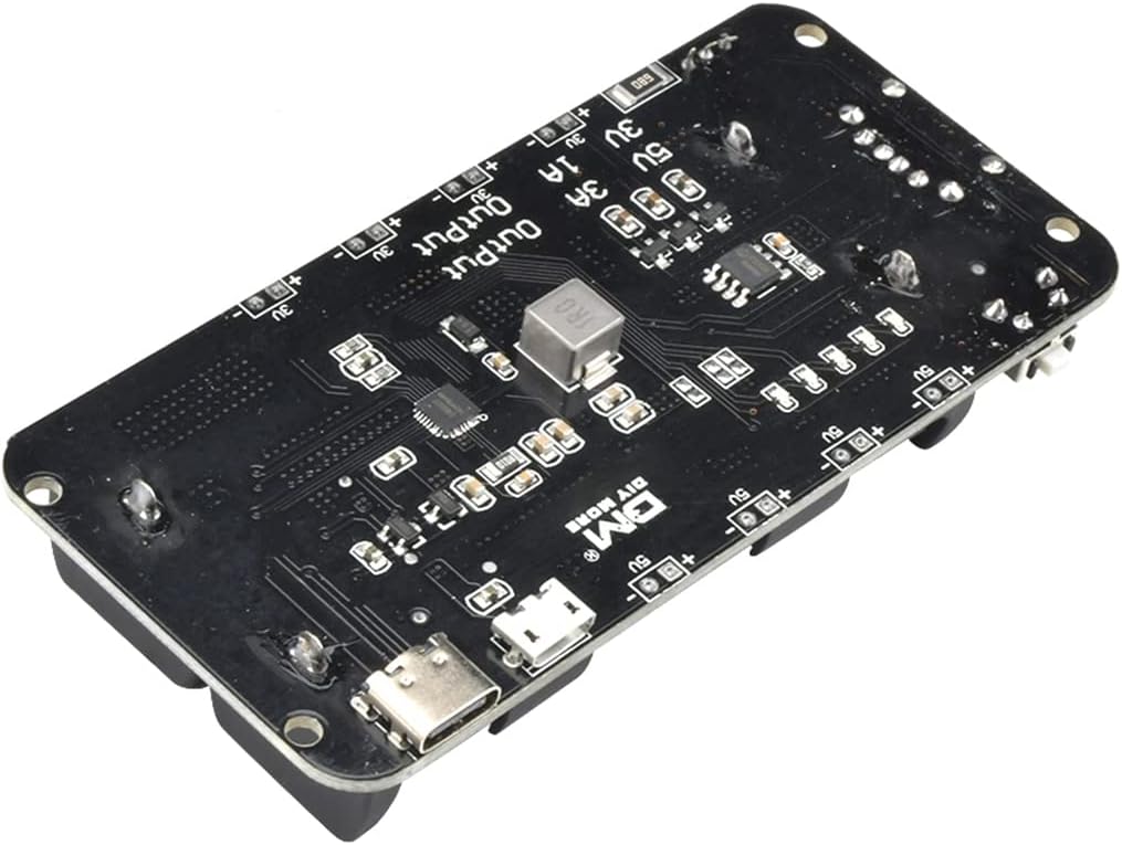 diymore 1865O V8 5V/3A 3V/1A Arduino(2 Battery Holder Double Li-ion Battery Shield Micro USB Power Bank Battery