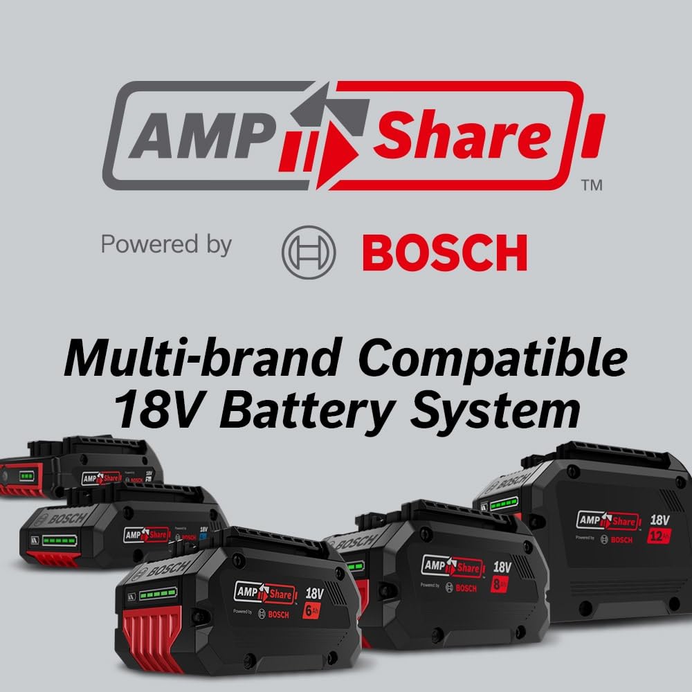 Bosch GXS18V-19N16 18V Starter Kit with (1) CORE18V® 6 Ah High Power Battery and (1) 18V 16 Amp Battery Turbo Charger