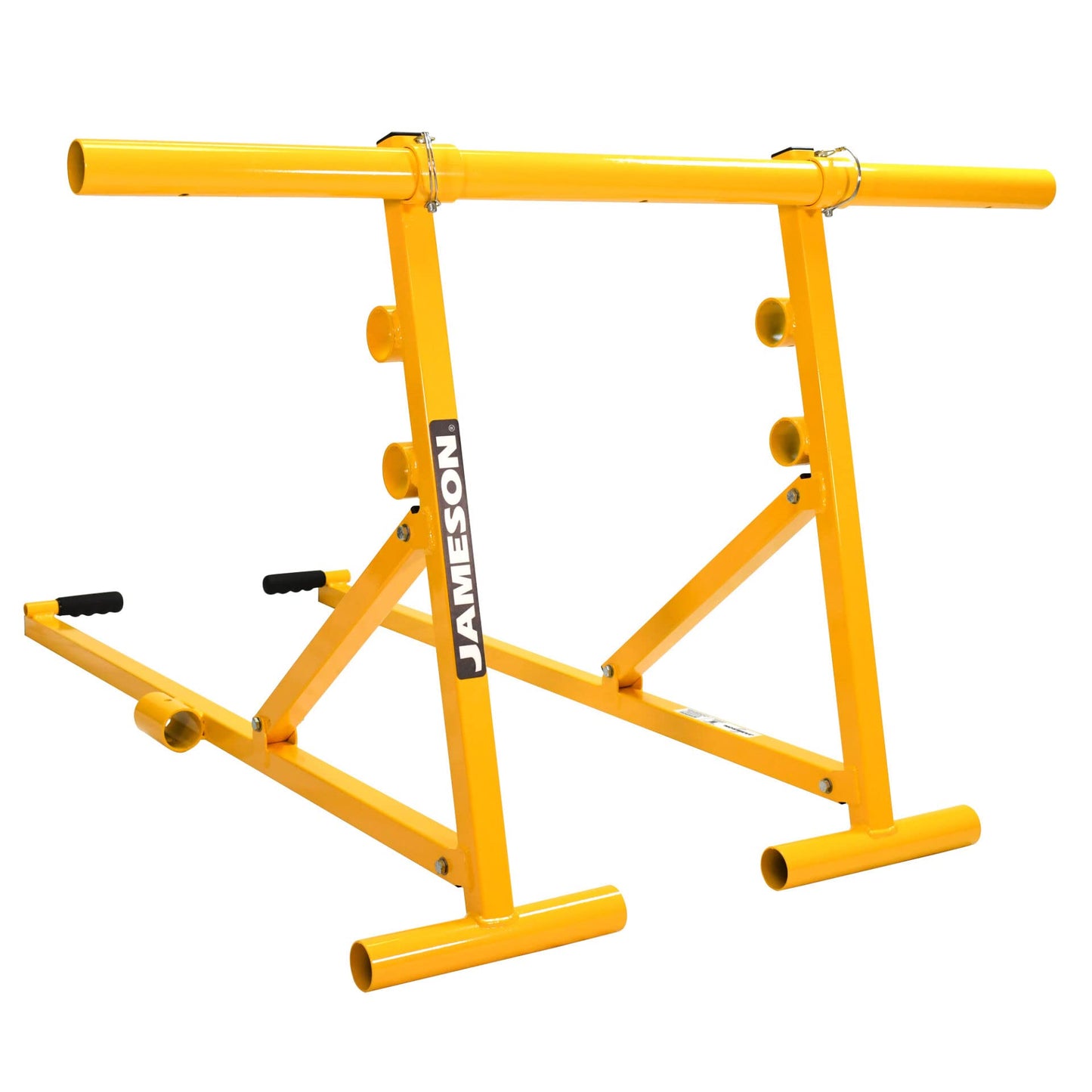 Jameson Heavy Duty Portable Reel Buck – Adjustable Steel Cable Reel Stand, 1,000 lb Capacity | Holds Reels up to 54” Diameter x 40” Width | Collapsible, Quick Setup | Made in USA