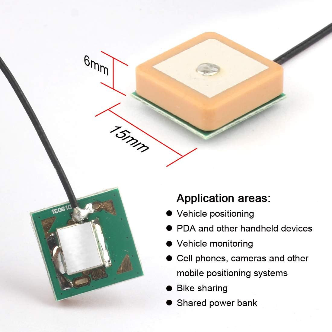 Doudou et Compagnie 2pcs GT-U7 NEO-6M, STM32, Doudou GPS Module, High Sensitivity, Low Power Consumption, Compatible