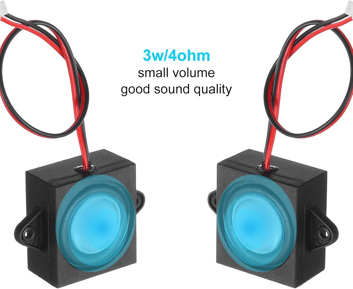 uxcell 1Pcs 3 4 JST-PH2.0 Speaker Watt Ohm Mini Speaker Micro Speaker with Interface for Small Electronic Projects