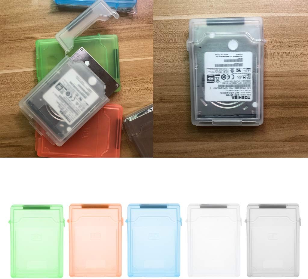 BEIDUOYANG 2.5 Inch IDE HDD Hard Disk Drive for Protection Storage Box Protective Cover for Case Business Conference