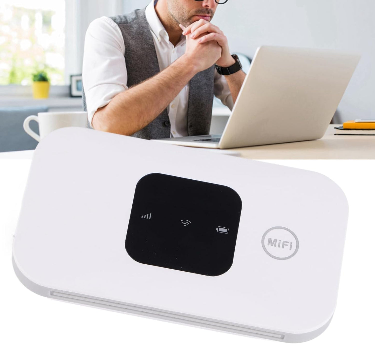 Cryfokt 4G Mobile Hotspot, High Speed Internet Router Portable Pocket, Small Network Hotspot for Car Outdoor for Phone
