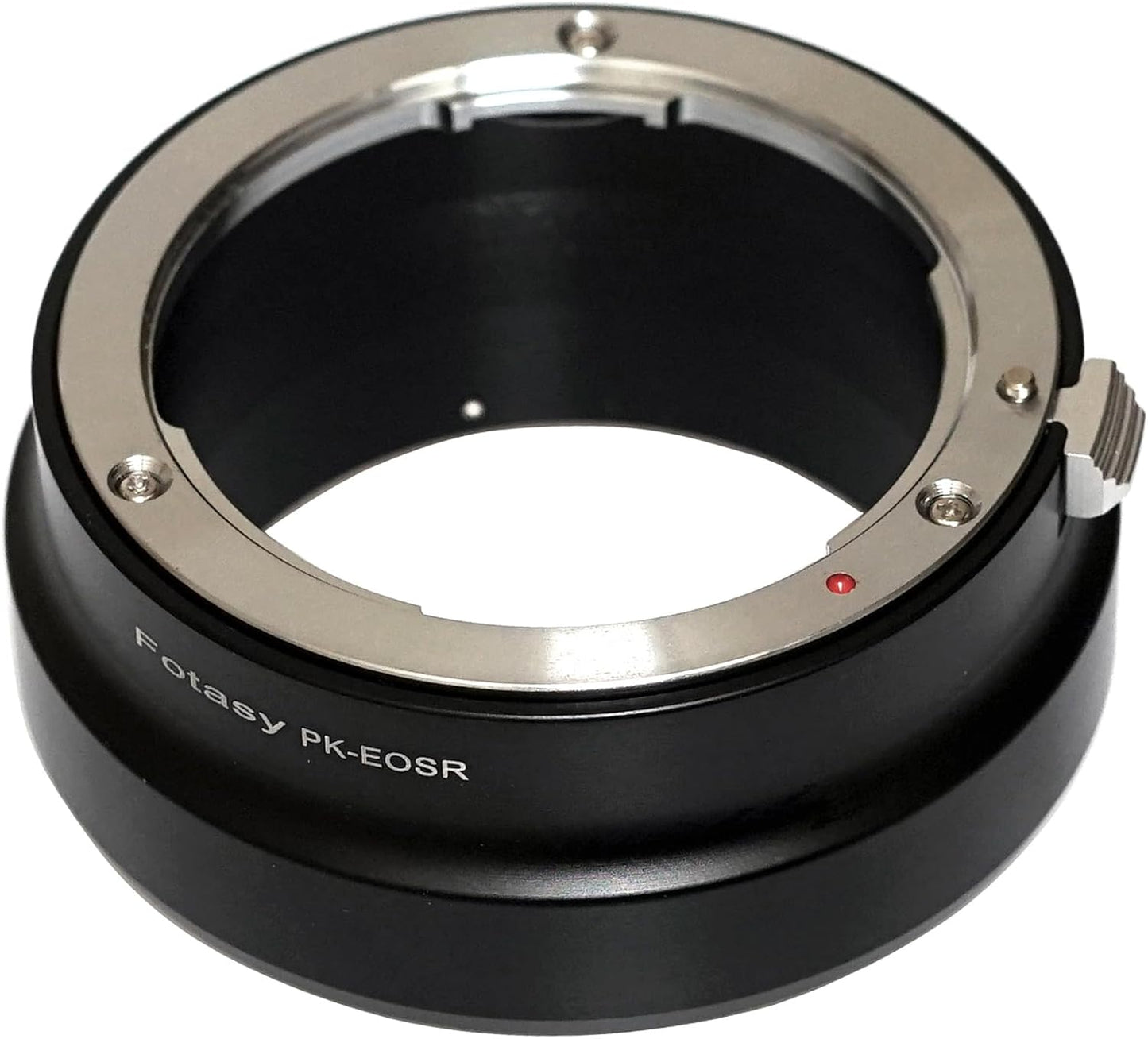 Fotasy R5 R6 Copper PK Lens to Canon EOS RF Mount Adapter, Pentax K EOS R Adapter, Compatible with Pentax K Mount Lense