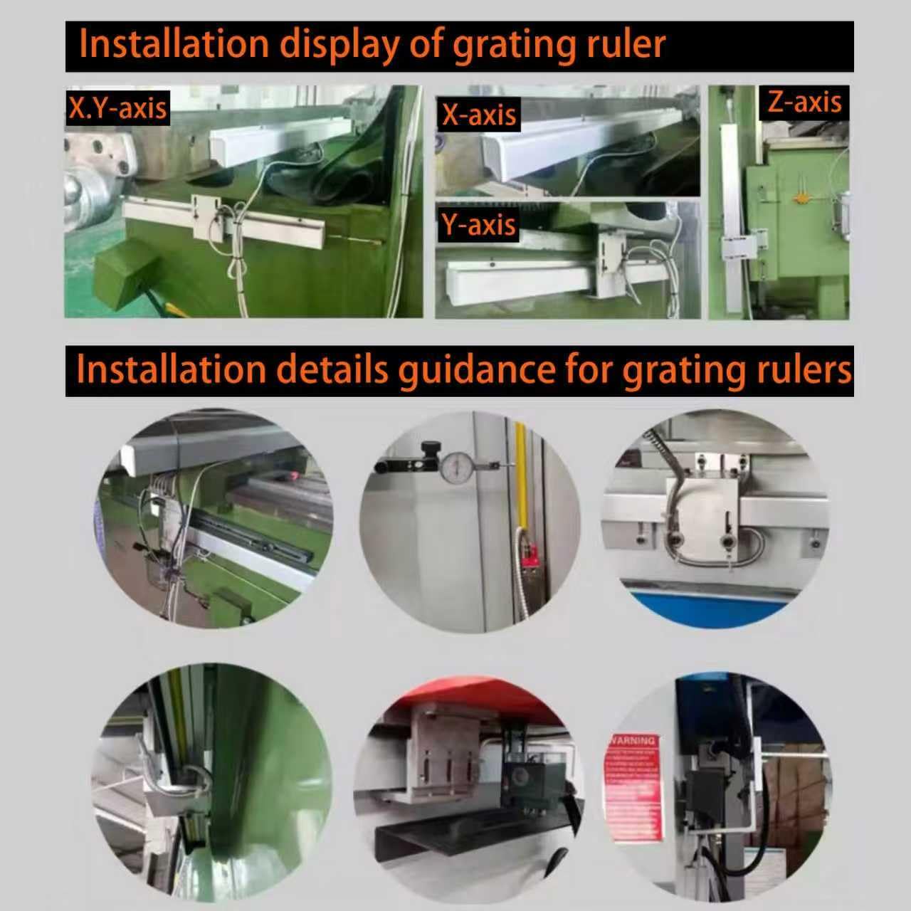DRO Digital Readout 2 Axis 3 Axis Screen DRO Readout Display Linear Scale for Bridgeport/Knee Mill Milling Machine Lathe Machine Tools (SDS-3MS)