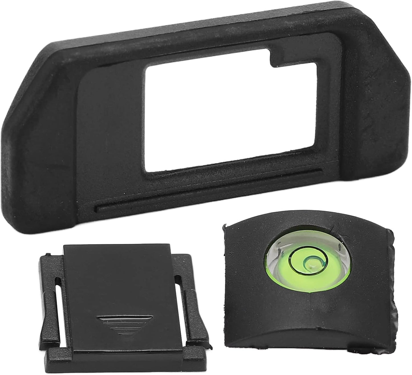 WIHFHGZ Set EM5 EM10 7g Viewfinder Eyecup Cold Shoe Cover for Camera Series, Plastic Rubber, Lightweight - Horizon