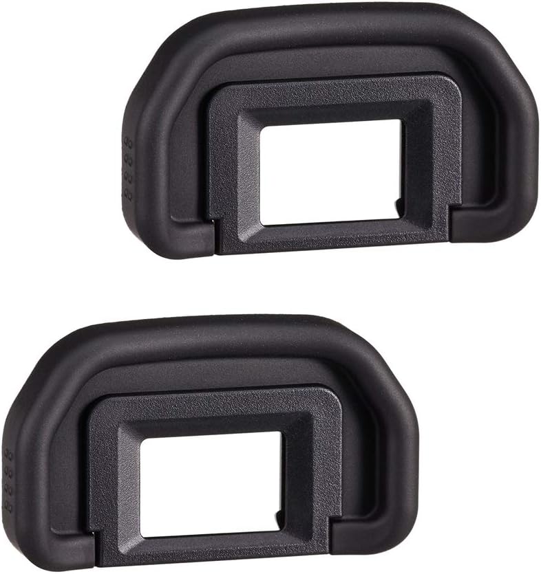FANZR 90D 80D 70D 60D 50D 5DII 6D 6DII 40D 30D 20D (2 Pack) EB Eyecup Eyepiece Viewfinder Compatible for Canon Camera